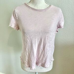 We The Free Soft Pink/Purple Short Sleeve Tee